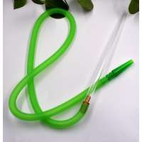 OEM directly sell high quality glass handle shisha hose hookah hose plastic