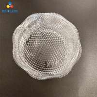 China Supplier Mold Pressed Toughened Borosilicate Glass Lamp Cover