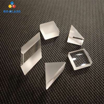 Optical Glass Triangular Prism Customized Size for Photography