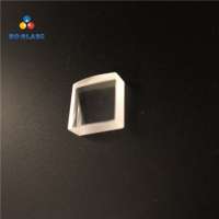 Customized cubic borosilicate optical glass lens prism for medical lens