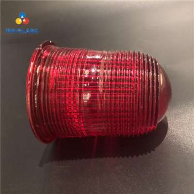 Tempered Explosion Proof Light Glass Dome Signal Light Globe For Signal light