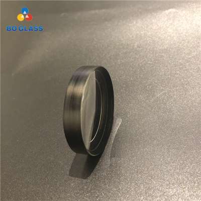 Specific size round borosilicate optical glass double concave glass lens