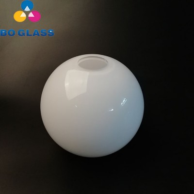 High Quality Hand Blown Opal White Glass Lampshade