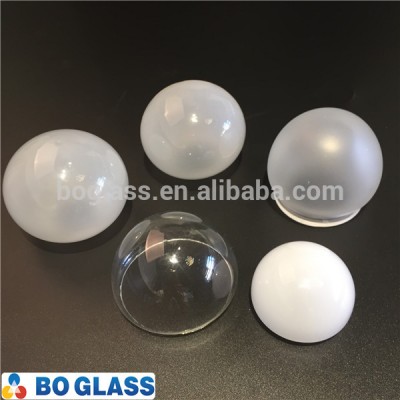 led spherical glass lamp shade/wholesale waterproof transparent ball bubble lamp/candl