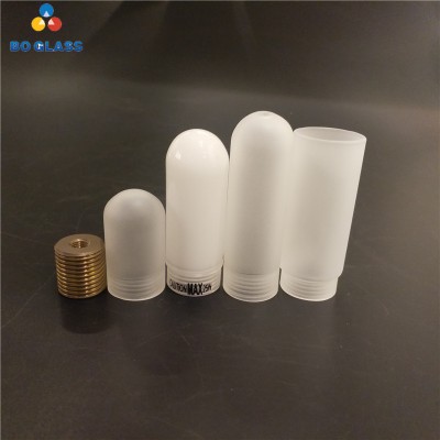 G9 Thread Handmade Pyrex 3.3 Glass Frosted Glass Tube