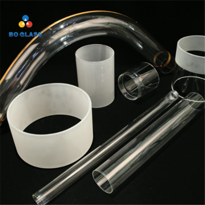 China Manufacture sight glass lighting use clear pyrex borosilicate glass tube