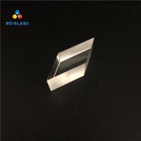 Customized prismatic borosilicate optical glass lens prism for medical lens