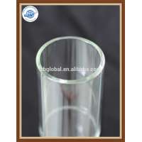 Large diameter Borosilicate Glass Tube Clear or Colored glass tube